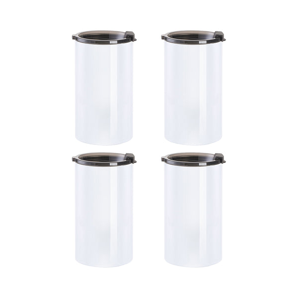 Craft Express 4 Pack 12oz 4 in 1 Stainless Steel Can Cooler - Craft Express Canada