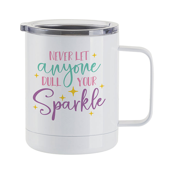 Craft Express 4 Pack 12 oz. Stainless Steel Sublimation Lidded Mugs - Craft Express Canada